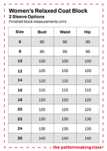 Load image into Gallery viewer, WOMENS RELAXED COAT BLOCK- 2 sleeve options