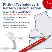 Load image into Gallery viewer, FItting Techniques & Pattern Customisation