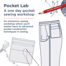 Load image into Gallery viewer, POCKET LAB- A one-day Pocket Sewing Workshop