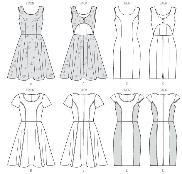 how to make a fitted bodice dress 5 Dress Pattern Ideas for the Summer