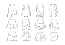 Load image into Gallery viewer, WOMENS SKIRT BLOCK