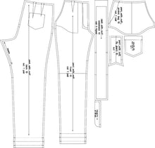 Load image into Gallery viewer, MAKING THE PANT BLOCK- drafting with your measurements (August intake)