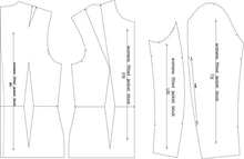 Load image into Gallery viewer, WOMENS FITTED TAILORED JACKET BLOCK