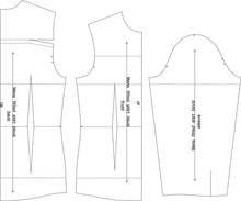 Load image into Gallery viewer, MENS FITTED SHIRT BLOCK