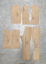 Load image into Gallery viewer, THIRD & HALF SCALE WOMENS BLOCK KIT- skirt, bodice & pant