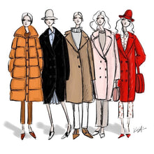 Load image into Gallery viewer, WOMENS RELAXED COAT BLOCK- 2 sleeve options