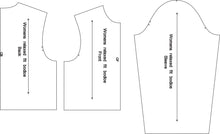 Load image into Gallery viewer, WOMENS RELAXED BODICE BLOCK