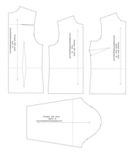 Load image into Gallery viewer, WOMENS SHIRT BLOCK- 2 front options