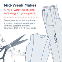 Load image into Gallery viewer, Mid-week Makes - make patterns to fit you!
