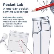 POCKET LAB- A one-day Pocket Sewing Workshop