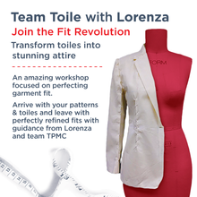 Load image into Gallery viewer, TEAM TOILE with Lorenza- Transform Your Toile into Stunning Attire
