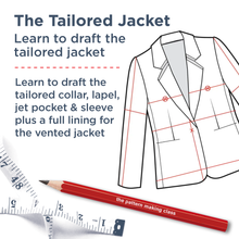 Load image into Gallery viewer, THE TAILORED JACKET- inside &amp; out
