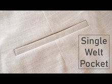 Load image into Gallery viewer, ADVANCED SEWING- the jet pkt- the pant fly front- the invisible zip
