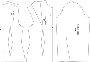 MAKING THE BODICE BLOCK- a one day workshop - COLLINGWOOD
