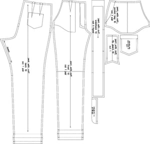 BEGINNERS PATTERN MAKING - The Pant - NM