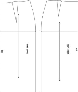 WOMENS SKIRT BLOCK – thepatternmakingclass